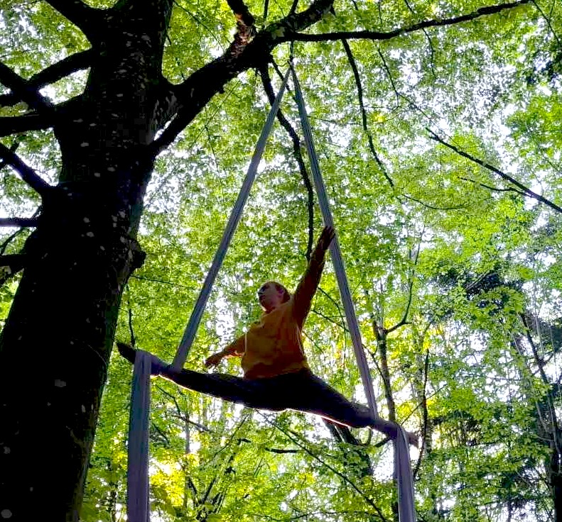 Astrid — aerial silk mentor